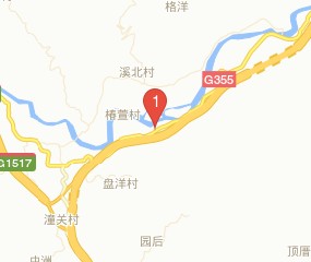 g355国道与g1523甬莞高速交叉口